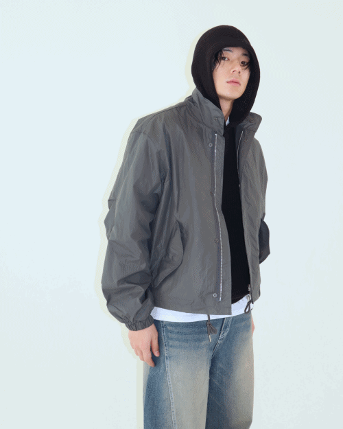 coated short field jacket (4colors)