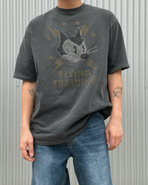 pigment flying t-shirt (2colors)