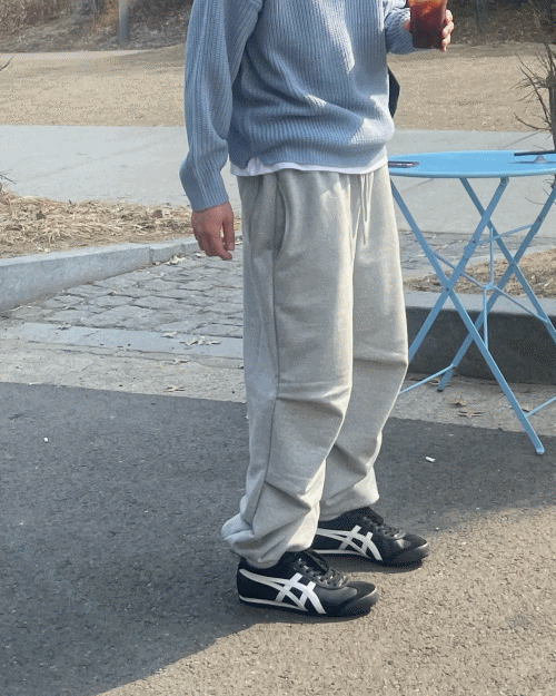 tuck jogger pants (2colors)